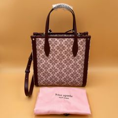 【美品】kate spade ケイトスペード 2WAY トート バッグ/ROWAN SPADE FLOWER COATED CANVAS/ローワン スペード フラワー コーテッド キャンバス/PXR00304/ 服飾 (75-2025-0610-KO-004)