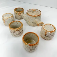 作家物 美濃 志野焼 湯呑 / 陶器 陶芸 志野 湯呑み 民藝 民芸 骨董 作家物 美濃 志野焼 湯呑 / 陶器 陶芸 志野 湯呑み 民藝 民芸