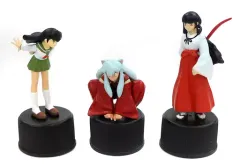 【中古】ペットボトルキャップ 犬夜叉恋愛三角関係セットA 犬夜叉ボトルキャップ 少年サンデー応募者全員サービス