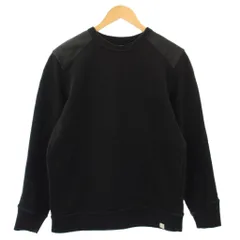 ジースターロウ G-Star RAW by marc newson MN PREMIUM 10 R SW L/S スウェット トレーナー エルボーパッチ 長袖 M 黒 85754D /TKのサムネイル