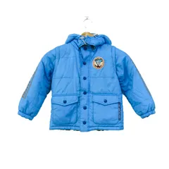 ミニケー フーディジャケット ジャンパー アウター キッズ 男の子用 110サイズ ブルー MIKI-K 【中古】