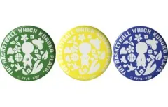 【中古】バッジ・ピンズ(キャラクター) 緑間真太郎＆黄瀬涼太＆青峰大輝 カンバッジ3個セット 「黒子のバスケ×earth music＆ecology Japan Label」