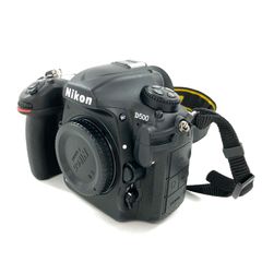 Nikon ニコン D500 デジタル一眼レフカメラ ボディーのみ ブラック 動作確認済み【OE-935】