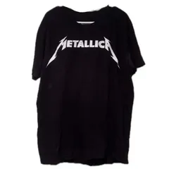 古着 ヴィンテージ METALLICA メタリカ ミュージックT 音楽T バンドT ロックT Tシャツ ブラック 黒 L