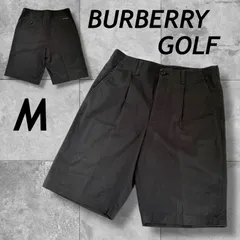 新品タグ付き　BURBERRY バーバリー　ゴルフウェア　ハーフパンツ　9号　M 2025年最新】バーバリーゴルフパンツの人気アイテム - メルカリ
