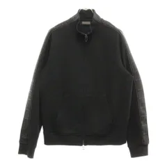 EMPORIO ARMANI (エンポリオアルマーニ) 23AW サイドロゴライン フルジップジャケット ブラック 6R1MF1 1JHSZのサムネイル