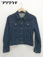 ◇ NATURAL BEAUTY BASIC 長袖 デニム ジャケット Gジャン サイズM インディゴ レディース  【1111290000119】