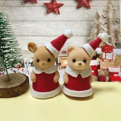 シルバニアファミリー サンタ帽子＆そり＆プレゼント ハンドメイド ...