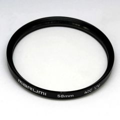 【美品】レンズフィルター marumi 58mm MC UV