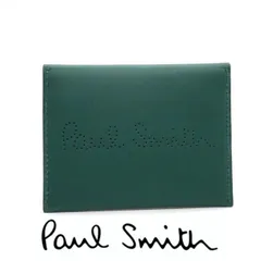 【国内正規品 新品】ポールスミス Paul Smith  カードケース レシートストーリー 牛革 レザー 箱付 ギフト プレゼント ps3859
