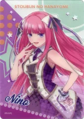 【中古】紙製品 中野二乃 ブラインドコレクションシート 「きゃらっとくじ 五等分の花嫁～LIVE～」 L賞