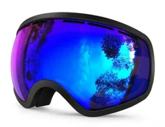 【在庫セール】スノーゴーグル スノーボードゴーグル 曇り止め スノボー メガネ対応 ゴーグル UVカット100％ ダブルレンズ バイク用 耐衝撃 スキーゴーグル 防塵 防風 防雪 Maseira ヘルメット対応 男女兼用 [マーセイラ] アウトドアスポーツ ケ