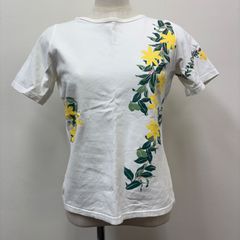 フラダンス　ダンス衣装　トップス　cocoemily　Tシャツ　白