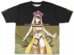 [중고] 의류 현지 산조 양면 풀 그래픽 T 셔츠 블랙 L 사이즈 [극장판 Fate/Grand Order -신성 원탁 영역 카멜롯-]