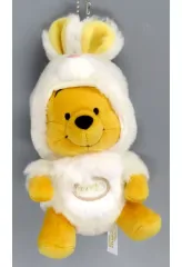 【中古】ぬいぐるみ プーさん(卯) 干支ぬいぐるみバッジ2023 「ディズニー」 東京ディズニーリゾート限定