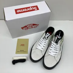VANS × Supreme Dollar Bill White/Skate Grosso Mid 2023SS "グリーン" サイズ27.0cm VN0A5FCGWHT 未使用品【WS605-003】のサムネイル