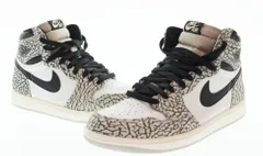ナイキ NIKE Air Jordan 1 High OG White Cement/Safari エアジョーダン1 ハイ OG ホワイトセメント サファリ スニーカー DZ5485-052 メンズ靴 スニーカー ホワイト 27.5cm 103S-899