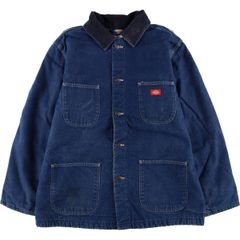 古着 90年代 ディッキーズ Dickies デニムカバーオール メンズL相当 ヴィンテージ/eaa564309