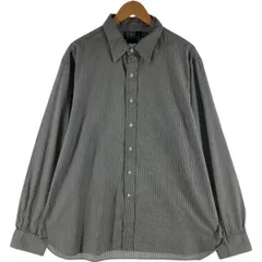古着 ラルフローレン Ralph Lauren POLO by Ralph Lauren ANDREW 長袖 ストライプシャツ メンズXL相当/eaa537591