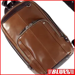 Kiefer neu キーファーノイ ボディバッグ メンズ ショルダーバッグ 革 茶 ブラウン メッシュ ボディバッグ一覧←SEULB屋着古← X7959