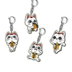 新品ダンダダン アクリルキーホルダー ターボババア招き猫四点セット