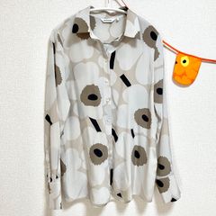未着用【マリメッコ】シルクブラウス