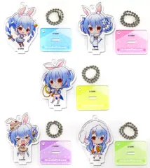 【中古】雑貨 全5種セット 「バーチャルYouTuber ホロライブ スタンド付きアクリルキーホルダーコレクション 兎田ぺこら」