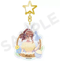 【中古】キーホルダー 中野三玖 ホログラムアクキー 「五等分の花嫁＊」