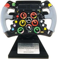 希少 AUTOart F1 レーシング・ステアリング LCD テーブル・クロック