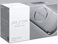 【新品】PSP「プレイステーション・ポータブル」 PSP-3000MS ミスティック・シルバー　Sony PSP ゲーム機 おもちゃ 本体 ソニー