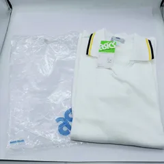 日本製　ASICS　SPORTS WEAR　アシックス　ポロシャツ　XL  ホワイト　３枚セット　まとめ売り