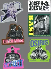【中古】シール・ステッカー ジョセフ・ジョースター ステッカーコレクション 「一番くじ ジョジョの奇妙な冒険 スターダストクルセイダース -STAND RUSH!-」 K賞