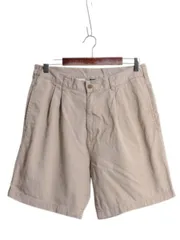 【お得なクーポン配布中!】 90s チャップス ラルフローレン コットン チノ ショートパンツ メンズ 32 / オールド ポロ ショーツ 短パン ツータック チノパン ゆったり