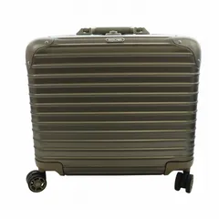 リモワ RIMOWA トパーズ コンパクト 26L TOPAS Compact キャリーケース スーツケース ロゴ 旅行 4輪 アルミニウム TSAロック シルバー色 945.40 ■GY38 /MQのサムネイル