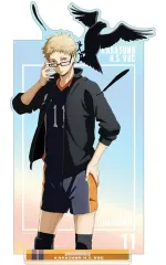 【新品】アクリルスタンド・アクリルパネル [新品] 月島蛍(挑戦と成長ver.) オーロラアクリルスタンド(大) 「ハイキュー!!」