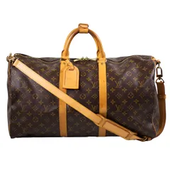 【LOUIS VUITTON】 ルイ・ヴィトン キーポル バンドリエール50 M41416 モノグラム ブラウン系 旅行鞄 ボストンバッグ 旅行バッグ 大容量 レディース メンズ ユニセックス 【中古品】 USED-B 【9304】