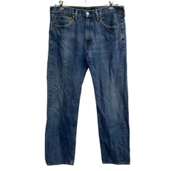 Levi's デニムパンツ W36 インディゴブルー リーバイス ジップアップ 505 アメカジ ジーンズ 古着卸 アメリカ仕入 2507-313