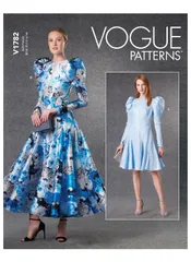 【新着商品】Dresses レディース Misses' ドレス V1782 型紙セット Patterns パターン サイズ PatternsVogue US8-10-12-14-16 Vogue V1782