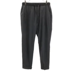 アーバンリサーチドアーズ ストライプ柄 テーパードパンツ 38 グレー URBAN RESEARCH DOORS レディース