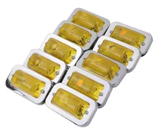 新品黄色角マーカー10個セット Amazon.co.jp: マーカーランプ サイドマーカー トラック 角型