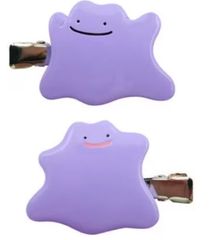 マリモクラフト ヘアクリップ メタモン 紫 ポケットモンスター