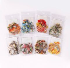キノコのPETシール(no.13-19)