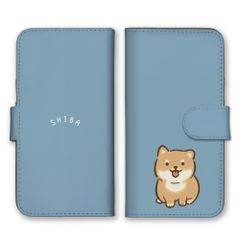 Xperia 10 IV SO-52C SOG07 A202SO 케이스 수첩형 익스페리어 10IV 스마트폰 케이스 휴대 케이스 시바견 시바켄 시바켄 콩 시바 개 시바견 상품 일러스트 느슨한 치유 육구 귀여운 귀여운 칼라02