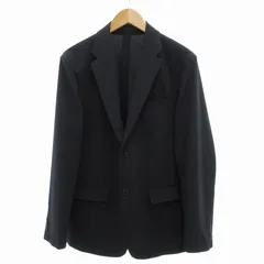 ユニクロ UNIQLO 24SS 感動ジャケット ブレザー 2B センターベント L 紺 ネイビー 311-464003 /GV