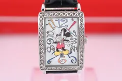 ディズニー　ミッキーマウス　腕時計　稼働品