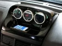 er34スカイライン3連メーターフード希少大森メーター旧車