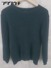 ◇ MORGAN HOMME モルガンオム ニット セーター サイズM ネイビー メンズ 【中古】 【1002801688110】のサムネイル