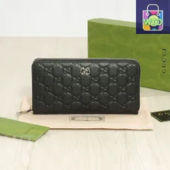 【今日特価】Gucci グッチ シングルジッパーポーチ オリジナル頭層レザー圧花で良好な手触りと充実した収納を備える-WTO輸入2