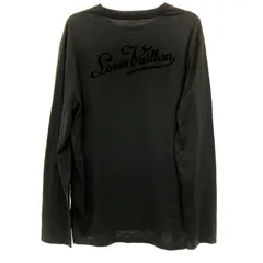 ♪06253 Louis Vuitton ロゴ ロングスリーブTシャツ Lサイズのサムネイル
