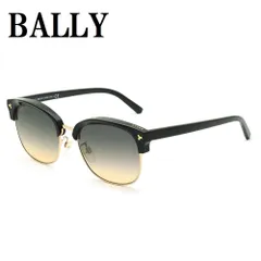 バリー BALLY BY0012-H 05B 54 サングラス アジアンフィット UVカット 紫外線カット ノーズパッド 鼻あて メンズ レディース グレーベージュ ブラック ゴールドのサムネイル